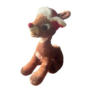 Dan Dee Christmas Plush – Rudolph the Red-Nosed Reindeer Stuffed Animal Toy